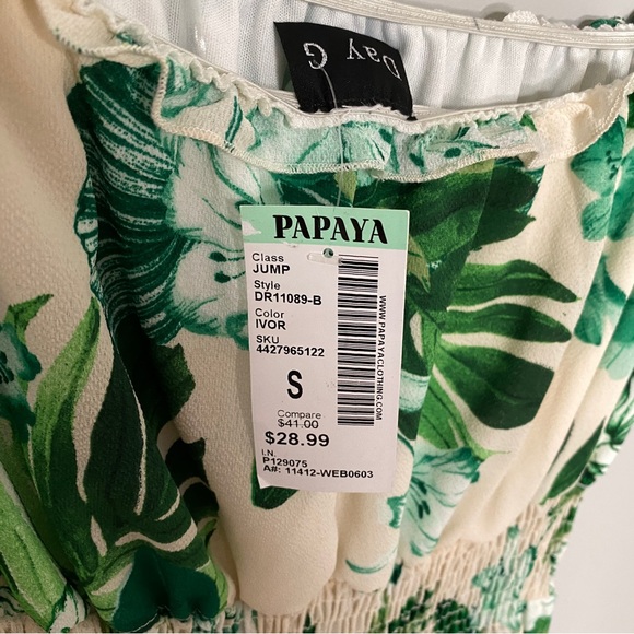 NWT Day G Floral Sleeveless Jumpsuit (small) - Picture 5 of 7